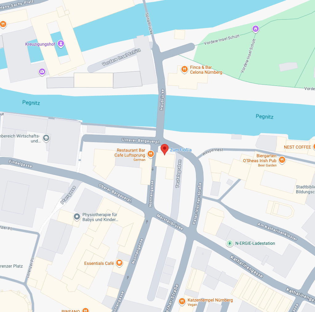 Karte: Zum Flößla, Nürnberg